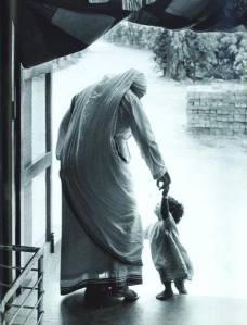 Mother Teresa and child