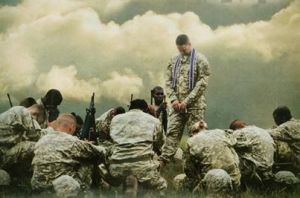 Military praying