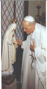 Pope John Paul and Our Lady of Fatima